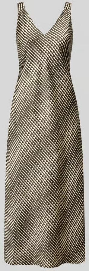 Someday. midi-jurk met V-hals model 'Qova wave' - Foto 2