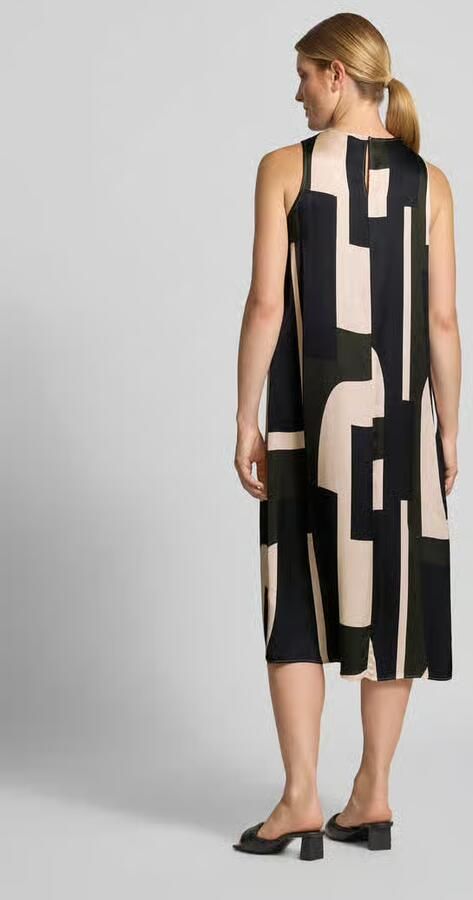 Someday. Midi-jurk van pure viscose model 'Quileena' - Foto 3