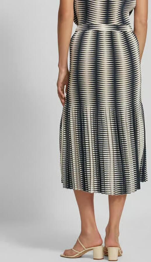 Someday. Midirok met plissévouwen model 'Onora'