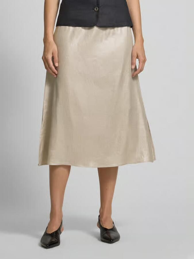 Someday. Midirok van linnenmix met elastische band model 'Oflow' - Foto 2