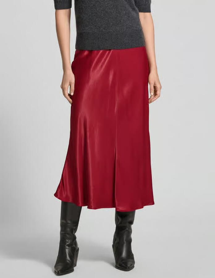 Someday. Midirok van viscose met elastische band model 'Odinia' - Foto 2