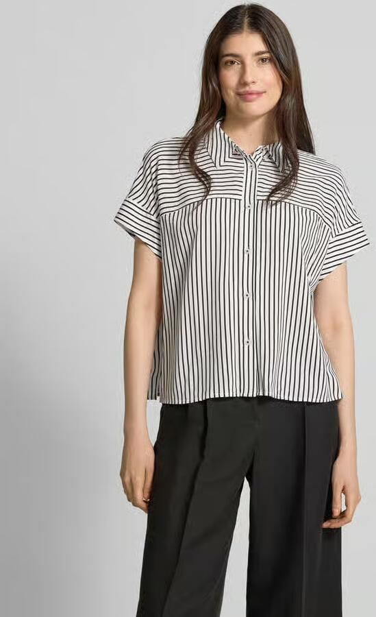 Someday. Overhemdblouse met knoopsluiting model 'Zavina' - Foto 2
