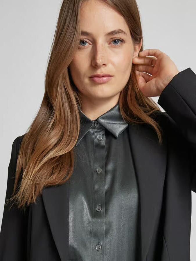 Someday. Overhemdblouse met knoopsluiting model 'Zolda'