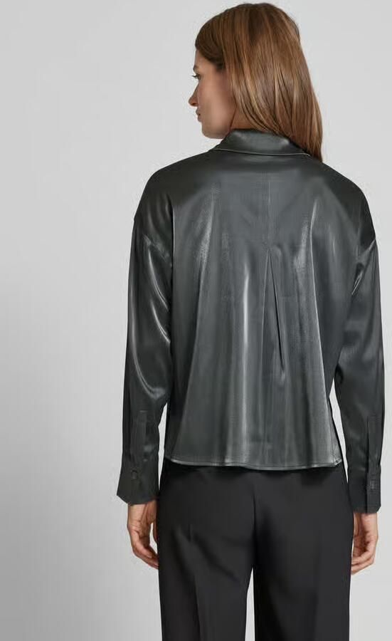 Someday. Overhemdblouse met knoopsluiting model 'Zolda' - Foto 3