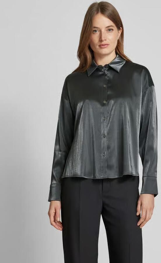 Someday. Overhemdblouse met knoopsluiting model 'Zolda' - Foto 2