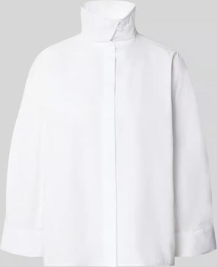Someday. overhemdblouse met opstaande kraag model 'Zelma'