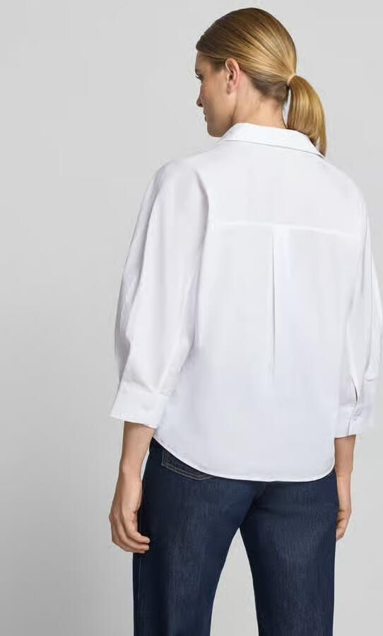 Someday. overhemdblouse met opstaande kraag model 'Zelma' - Foto 3