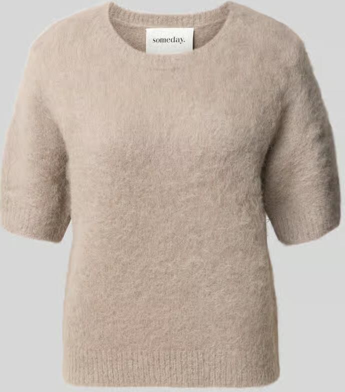 Someday. Pullover van alpacamix met ronde hals model 'Tirina'
