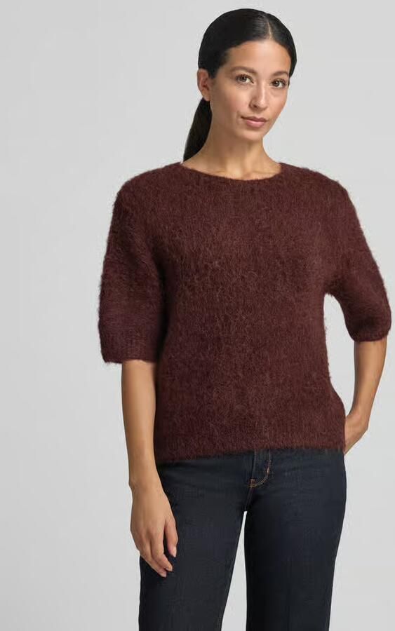 Someday. Pullover van alpacamix met ronde hals model 'Tirina' - Foto 2