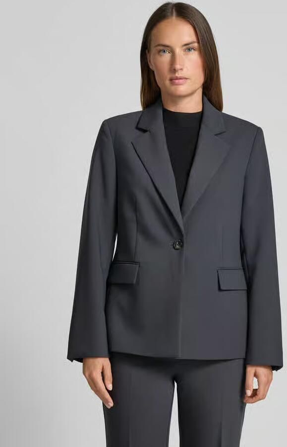 Someday. Regular fit blazer met klepzakken model 'Nleeka' - Foto 2
