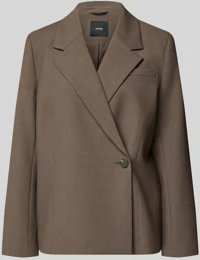 Someday. Regular fit blazer met reverskraag model 'Narcia'