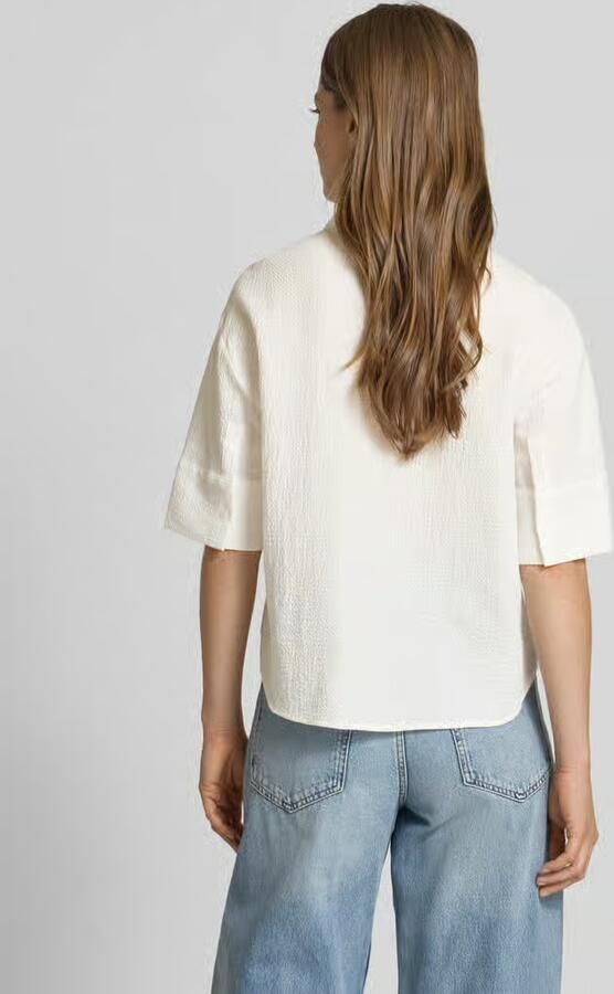 Someday. Regular fit blouse met blinde knoopsluiting model 'Zubliana'