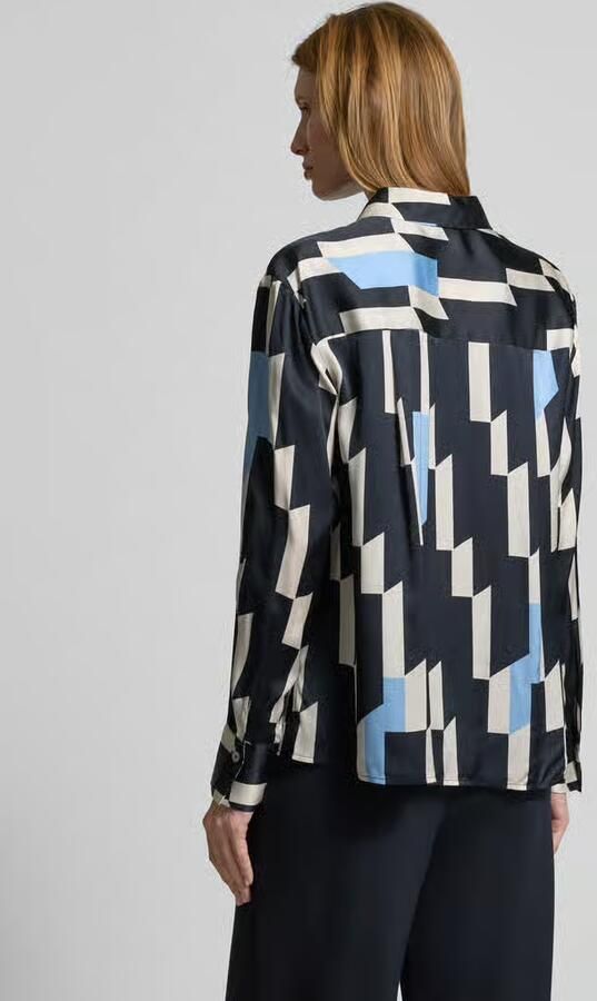 Someday. Regular fit blouse met doorknoopsluiting model 'Zinnova'