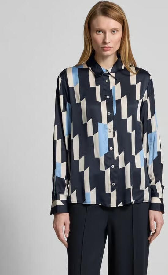 Someday. Regular fit blouse met doorknoopsluiting model 'Zinnova' - Foto 4