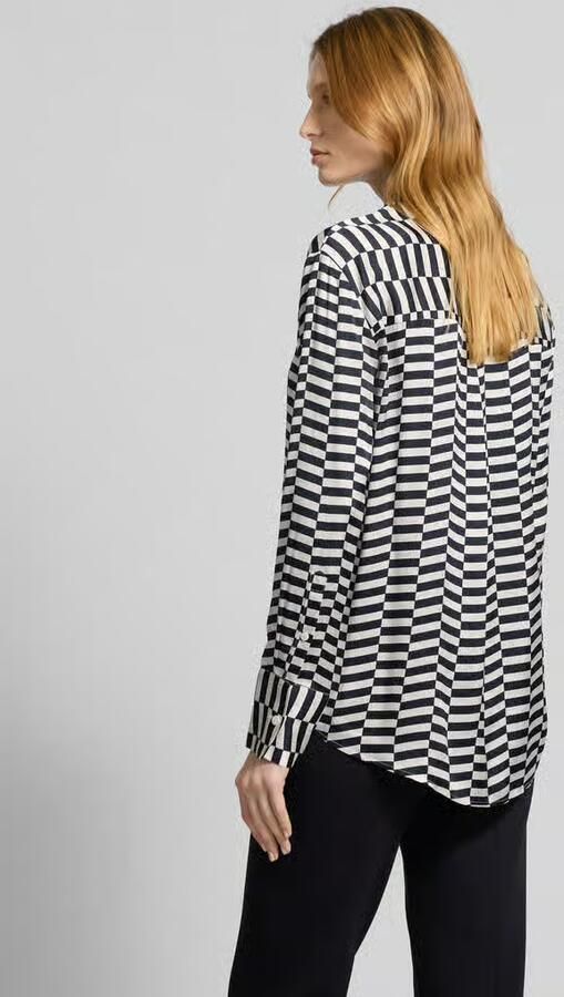 Someday. Regular fit blouse met doorknoopsluiting model 'Zphere' - Foto 3