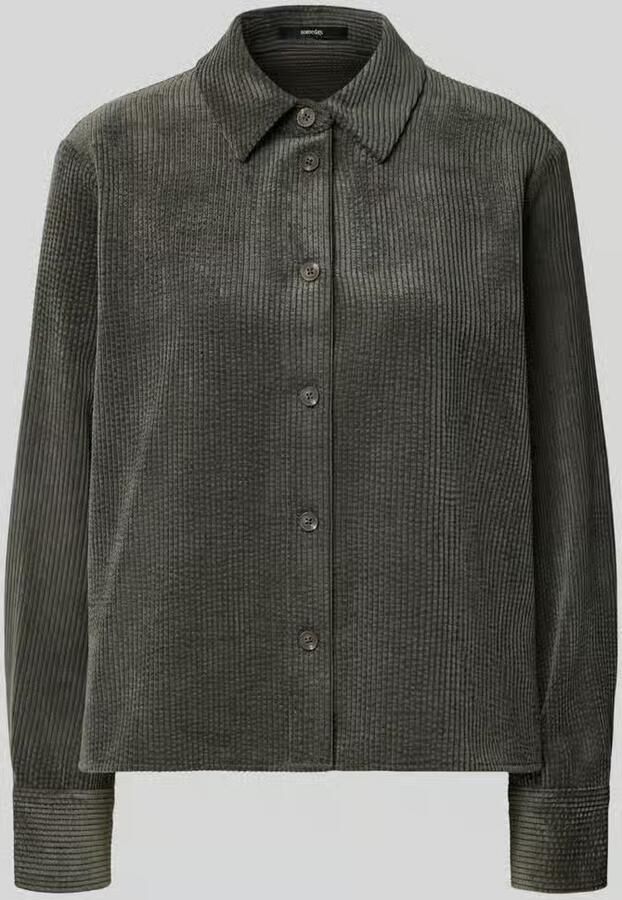 Someday. Regular fit blouse van corduroy model 'Zortney'