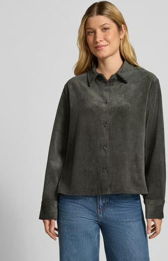 Someday. Regular fit blouse van corduroy model 'Zortney' - Foto 2