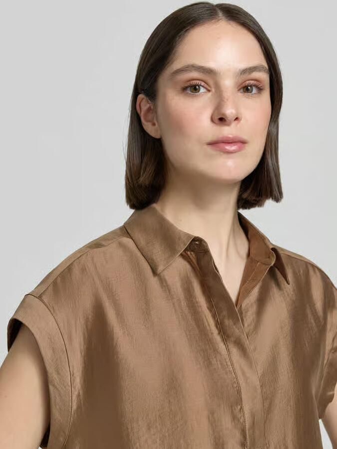 Someday. regular fit blouse van lyocellmix model 'Zamin'