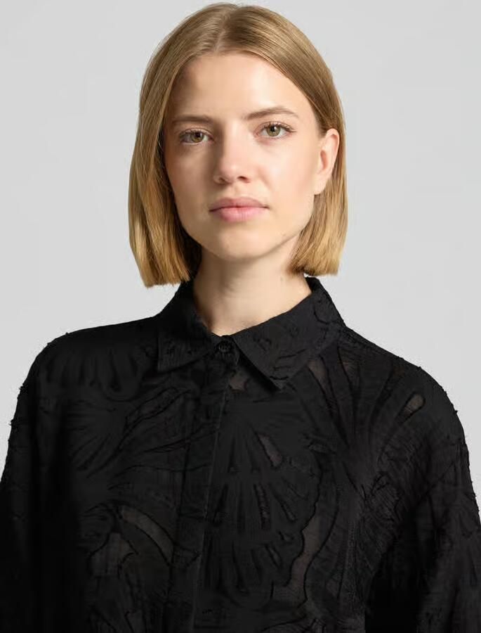 Someday. regular fit blouse van viscosemix model 'Zlowera' - Foto 2