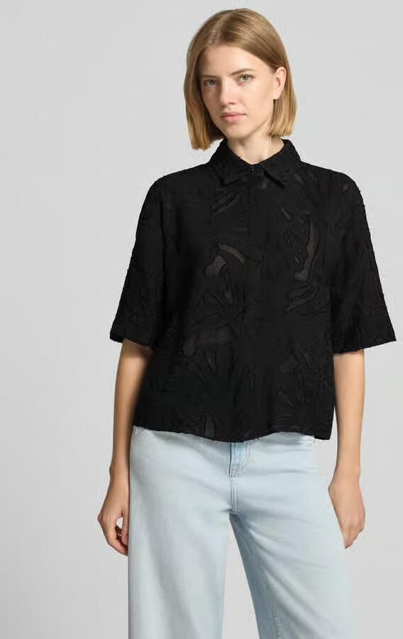 Someday. regular fit blouse van viscosemix model 'Zlowera' - Foto 2