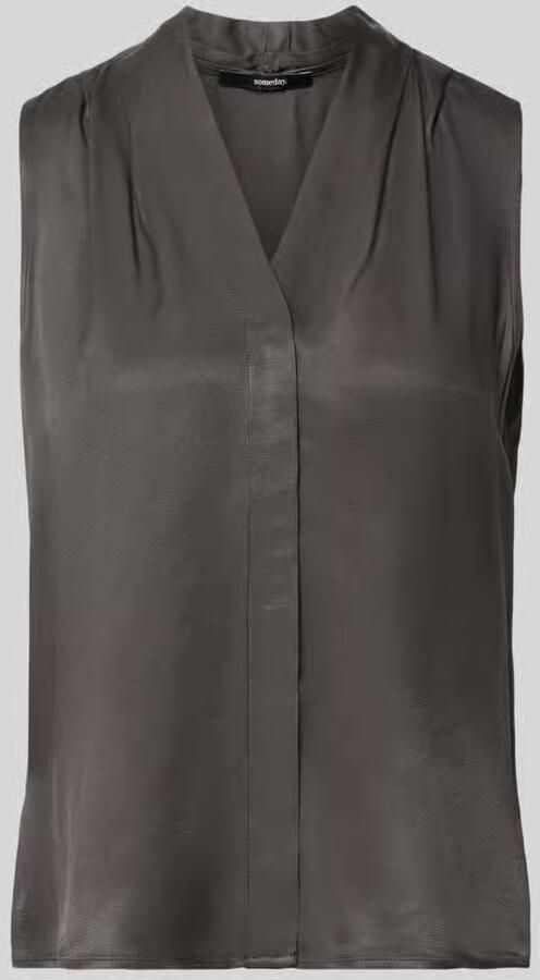 Someday. Regular fit blousetop van pure viscose model 'Zenaya' - Foto 2