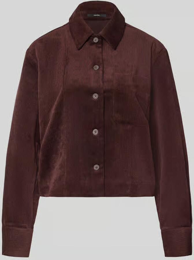 Someday. Regular fit corduroy blouse met stretch