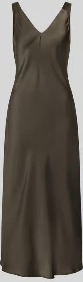 Someday. Regular fit midi-jurk met v-hals model 'Qova' - Foto 2