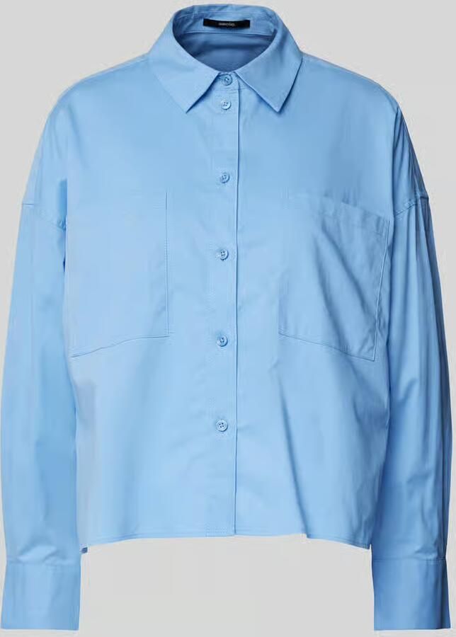 Someday. Regular fit overhemdblouse met opgestikte borstzakken