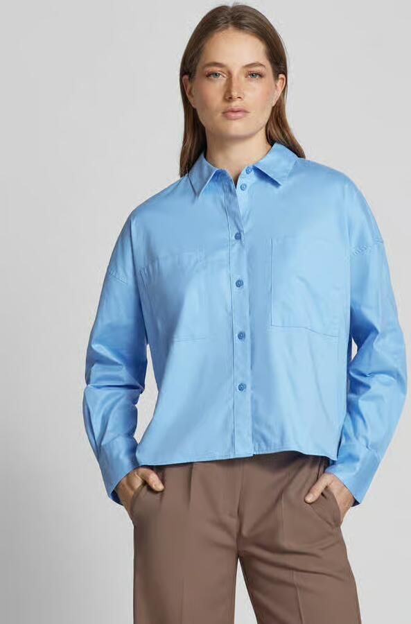 Someday. Regular fit overhemdblouse met opgestikte borstzakken - Foto 3