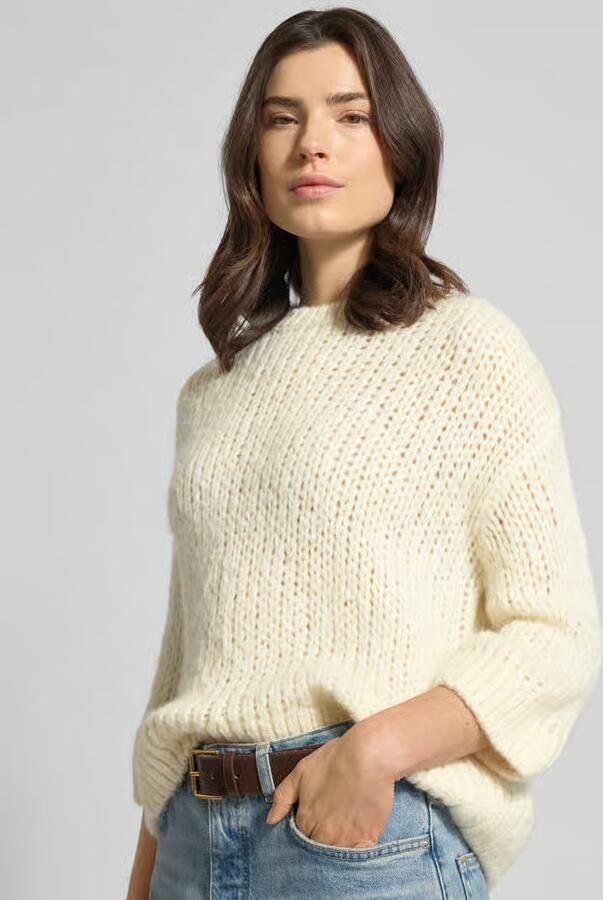 Someday. Regular fit pullover met mix van wol en alpaca model 'Tariah'