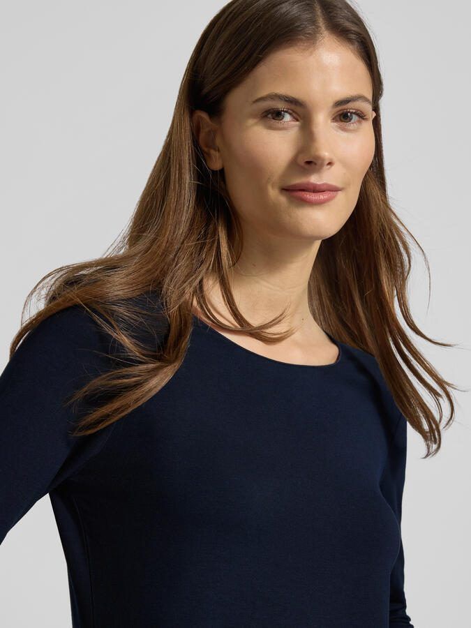Someday. Regular fit shirt met lange mouwen van viscosemix model 'Kirose'