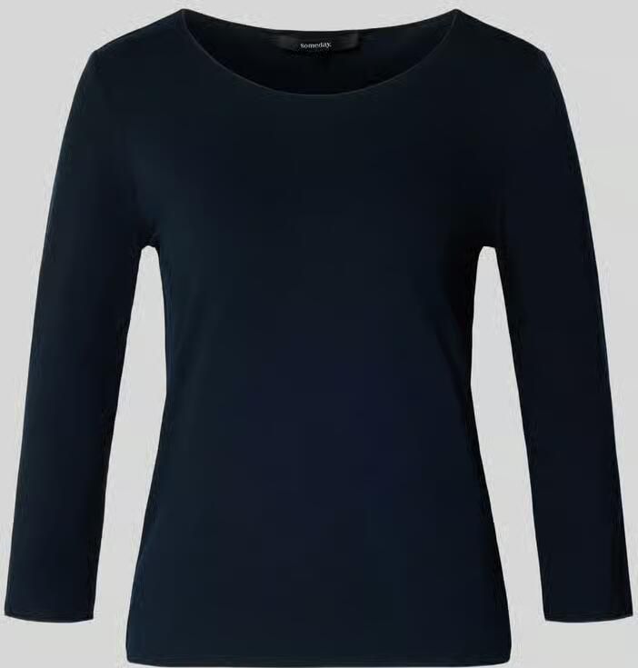 Someday. Regular fit shirt met lange mouwen van viscosemix model 'Kirose' - Foto 2