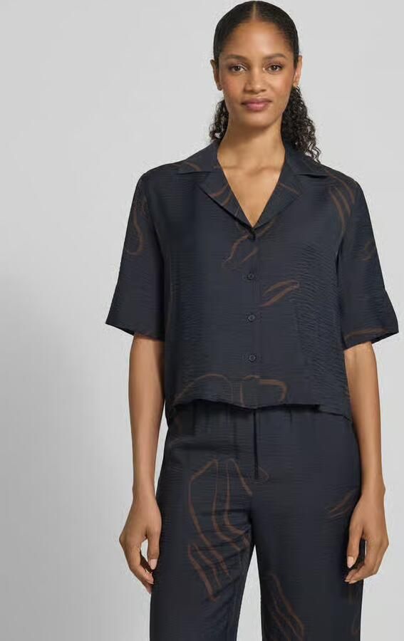 Someday. Relaxed fit blouse met resortkraag model 'Zesora' - Foto 2