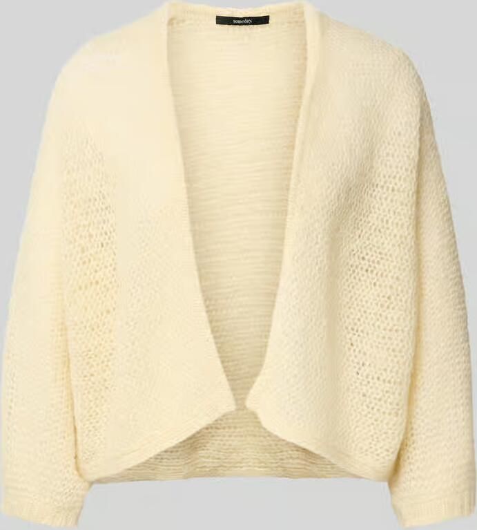 Someday. relaxed fit cardigan met mix met baby-alpaca model 'Tulea' - Foto 3