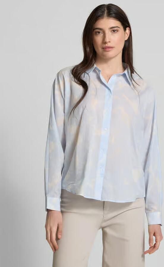 Someday. Relaxed fit overhemdblouse met doorknoopsluiting - Foto 3