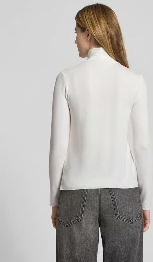 Someday. Shirt met lange mouwen en opstaande kraag model 'Kirosie'