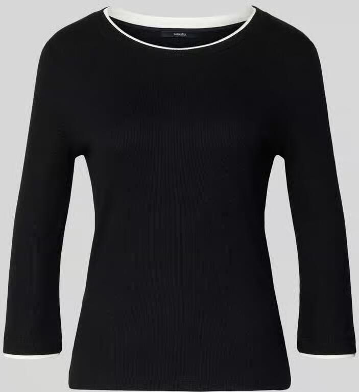 Someday. Shirt met lange mouwen met 3 4-mouw model 'Kalora' - Foto 2