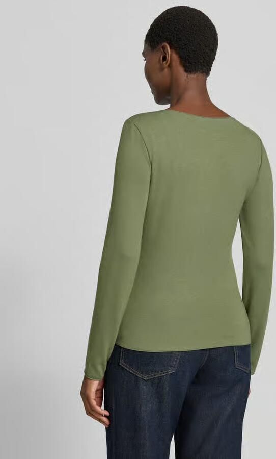 Someday. Slim fit shirt met lange mouwen van viscosemix model 'Kirosa' - Foto 2
