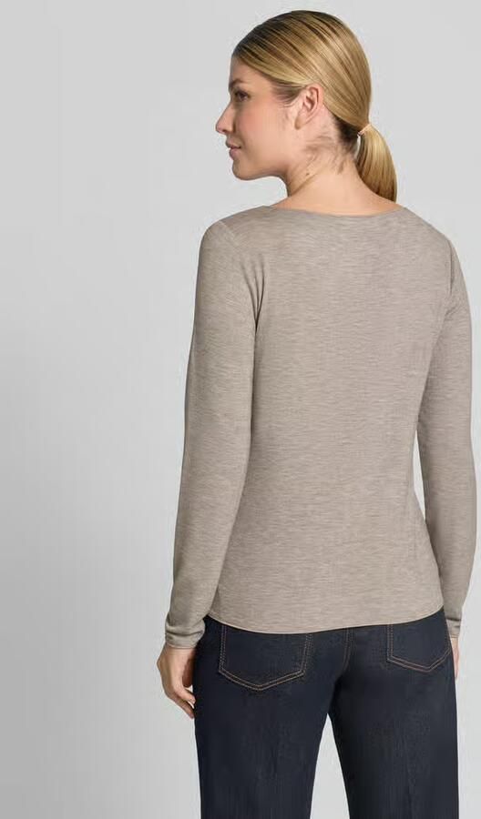 Someday. Slim fit shirt met lange mouwen van viscosemix model 'Kirosa' - Foto 3