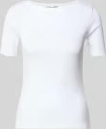 Someday. slim fit T-shirt met structuurpatroon model 'Klenja'