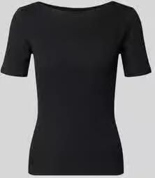 Someday. slim fit T-shirt met structuurpatroon model 'Klenja'