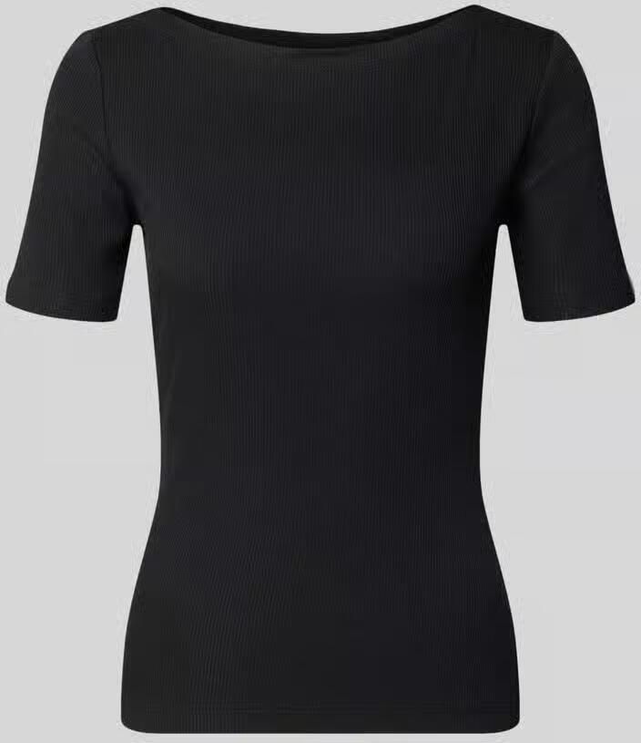 Someday. slim fit T-shirt met structuurpatroon model 'Klenja' - Foto 2