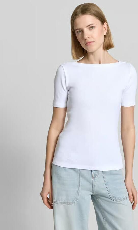 Someday. slim fit T-shirt met structuurpatroon model 'Klenja' - Foto 3
