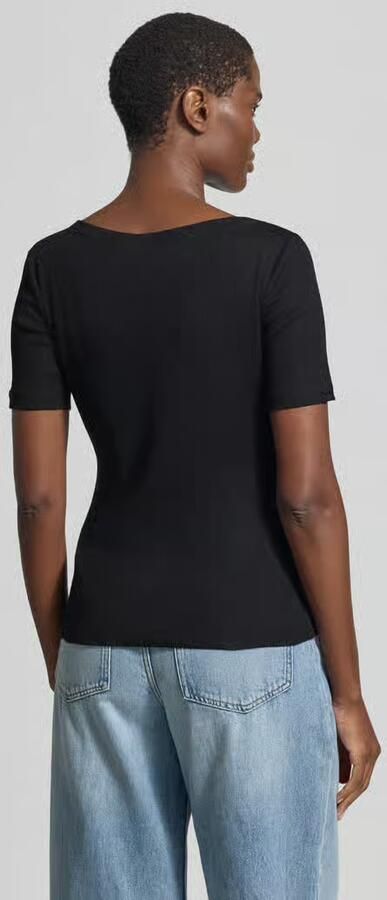 Someday. slim fit T-shirt met structuurpatroon model 'Klenja' - Foto 3
