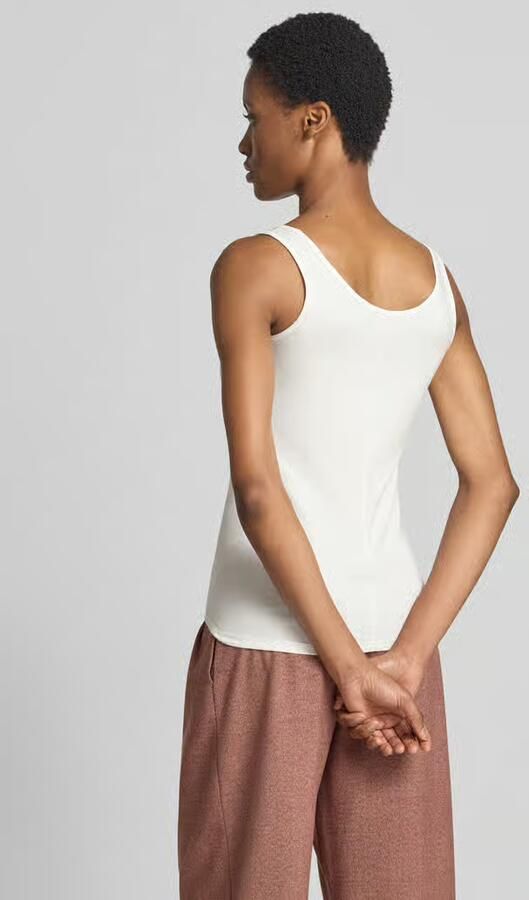 Someday. Slim fit top met wol model 'KÄTHI' - Foto 3