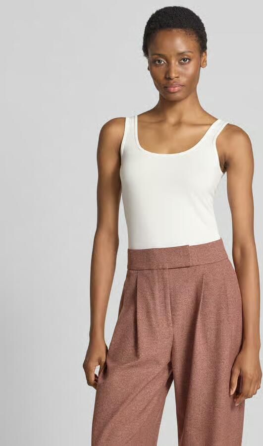 Someday. Slim fit top met wol model 'KÄTHI' - Foto 2