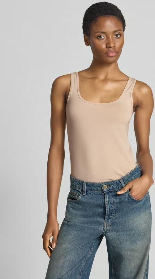 Someday. Slim fit top met wol model 'KÄTHI' - Foto 3