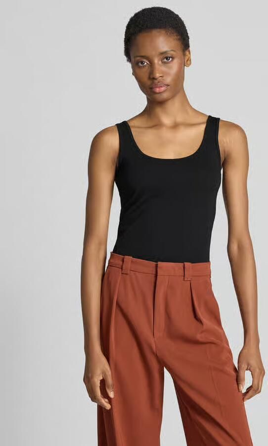 Someday. Slim fit top met wol model 'KÄTHI' - Foto 3