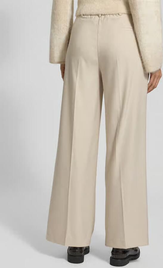 Someday. Stoffen broek met bandplooien model 'Catsby'
