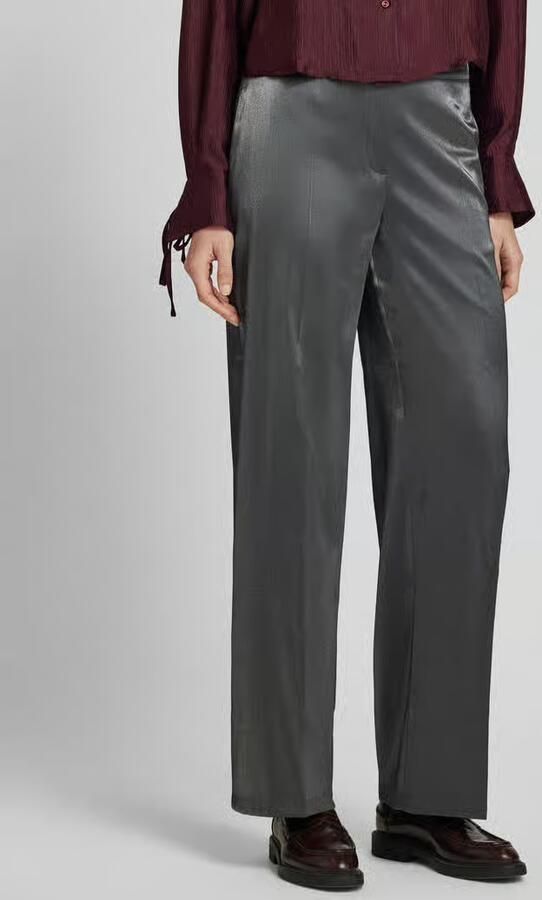 Someday. Stoffen broek met elastische band model 'Cadori' - Foto 3